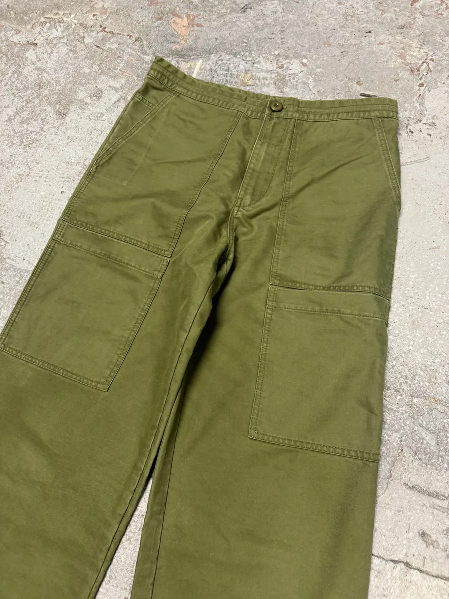 Acne Studios Green Cargo Pants - Image 8
