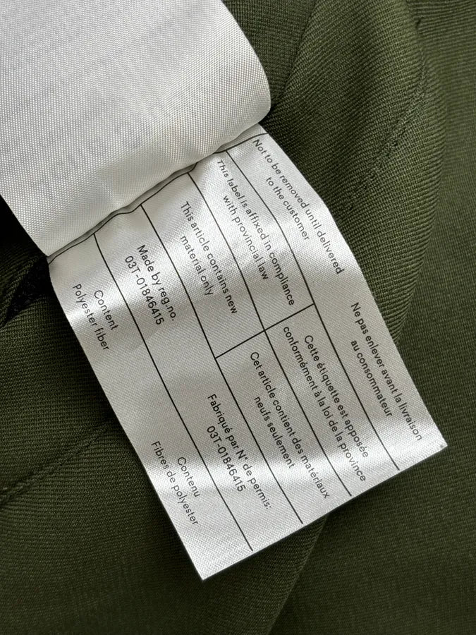 Acne Studios Green Nylon Quilted Puffer Jacket - Image 10