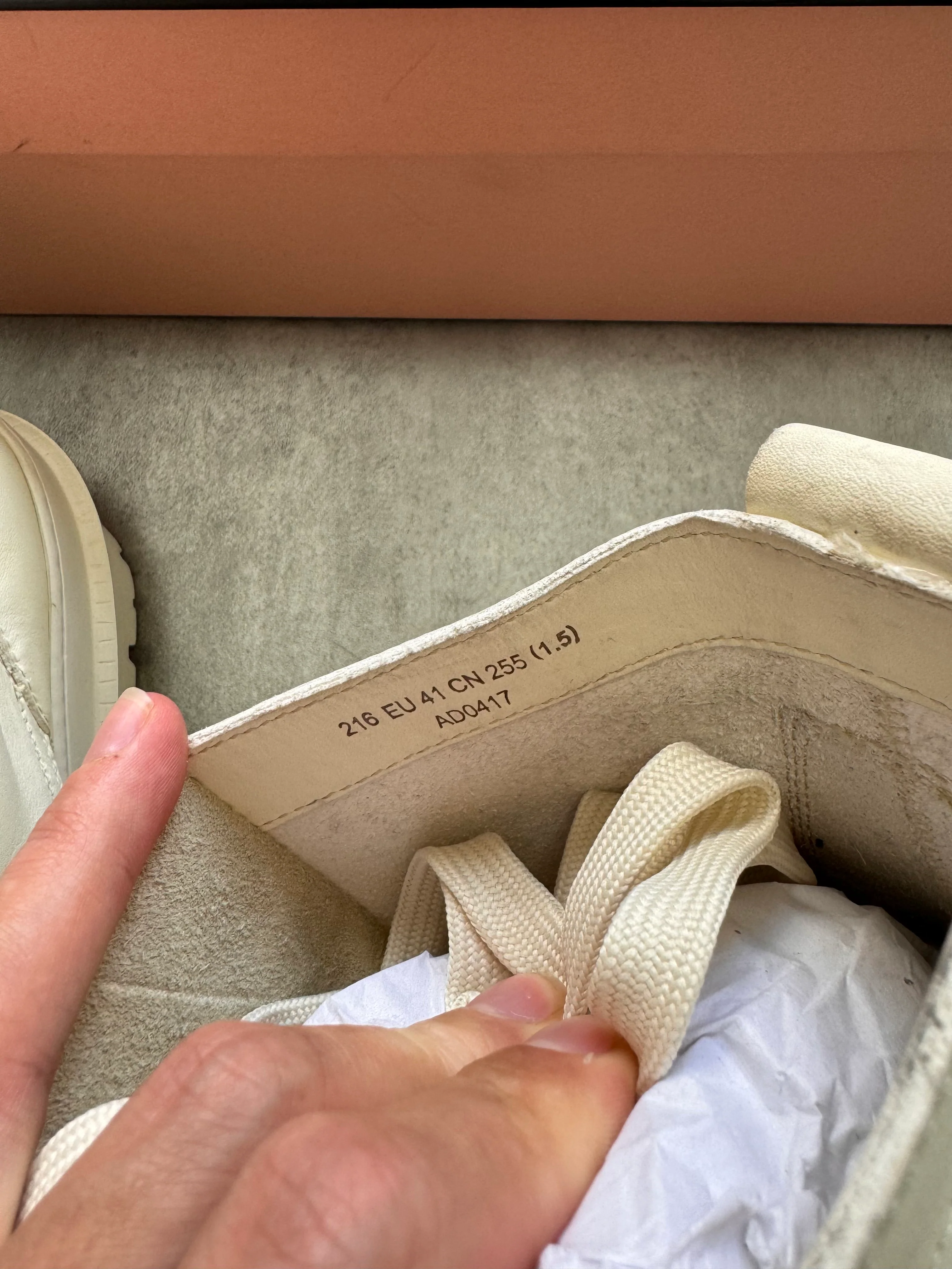 Acne Studios Trooper Cream Ankle Boots - Image 8