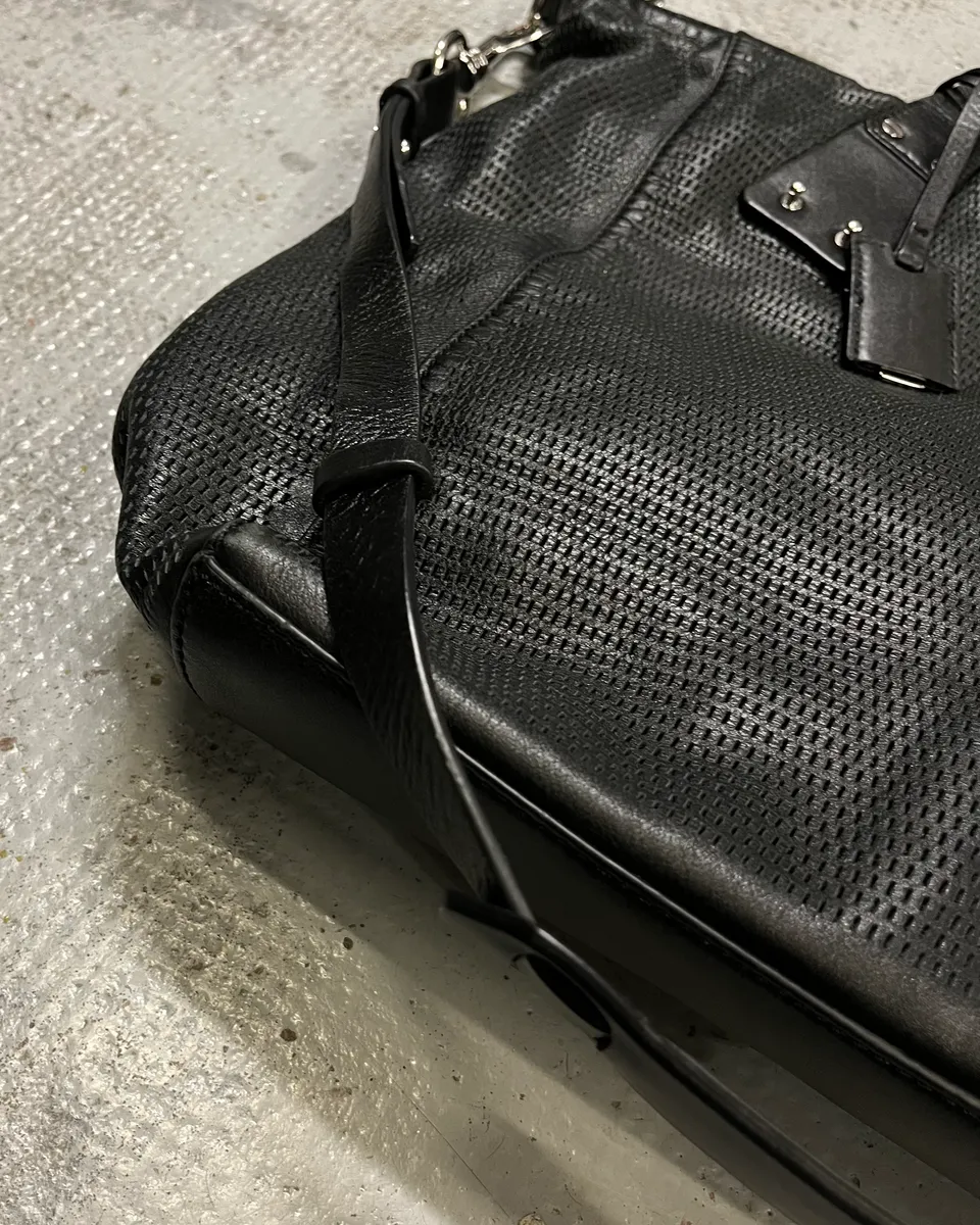 Alexander McQueen Black Leather Razor Blade Handle Bag - Image 7