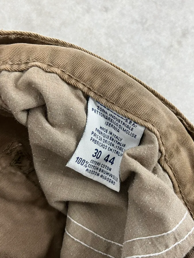Armani Beige Multi Pockets Pants - Image 10