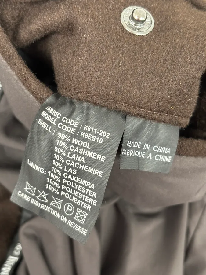 Armani Officer Brown Wool Pocket Jacket - Image 13