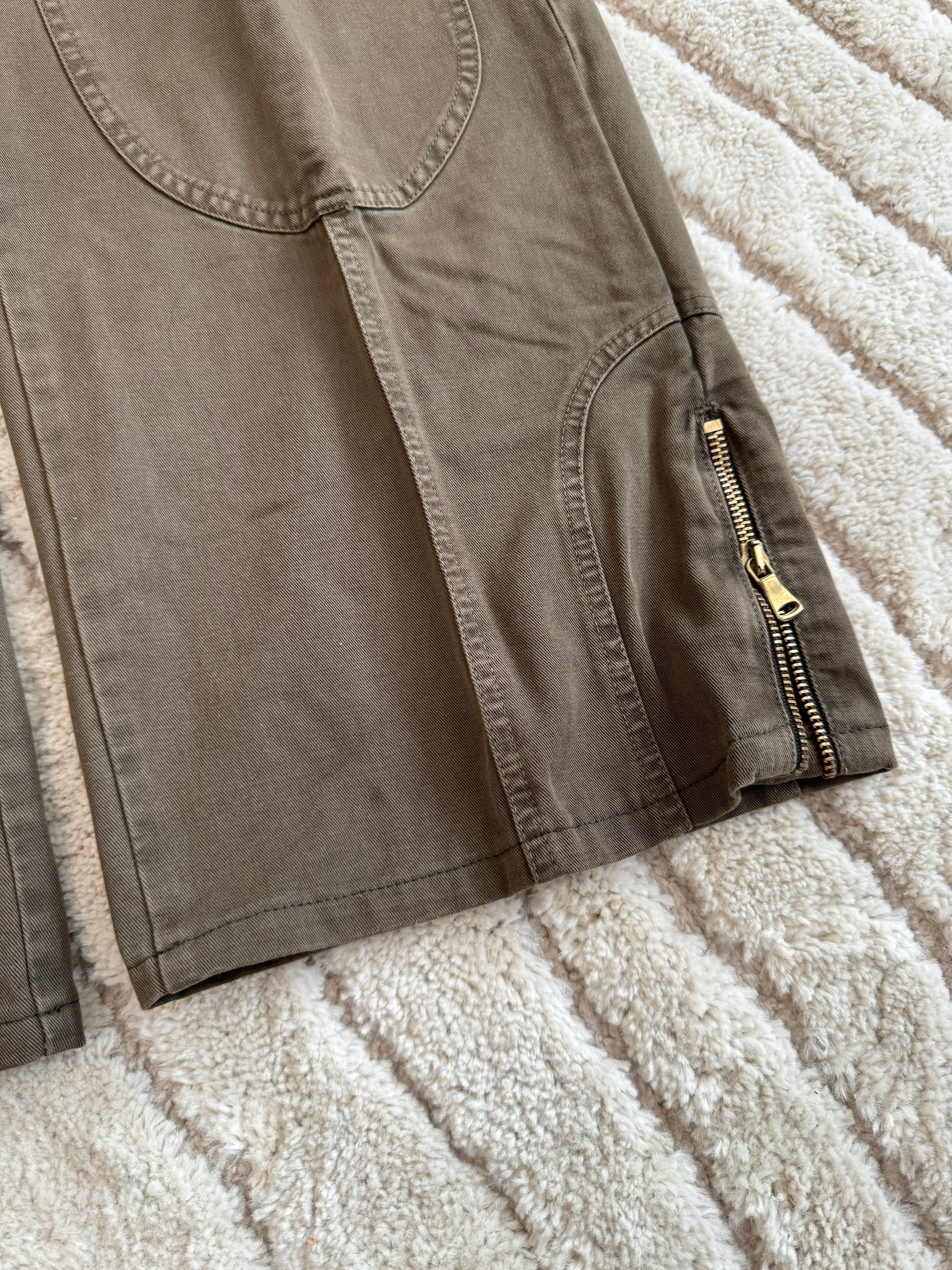 AW04 Dolce & Gabbana Racer Cargo Pants (S) - Image 3