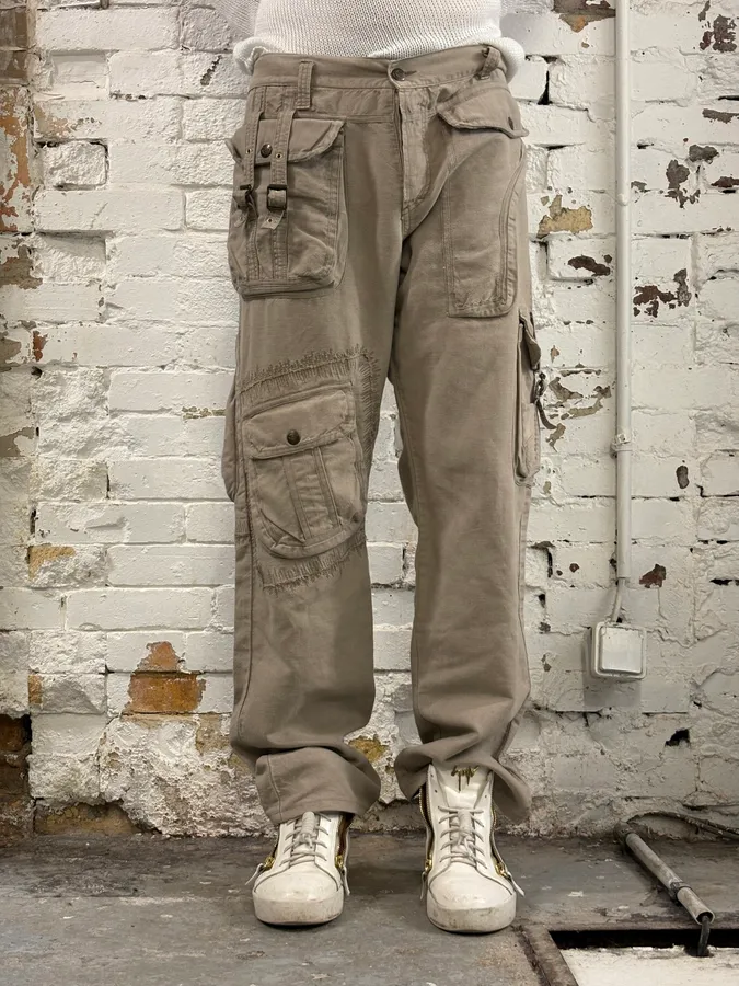 AW05 Just Cavalli Cargo Gun Pants - Image 2
