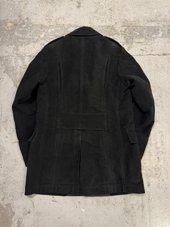 AW1997 Gucci Black Buttoned Coat - Image 5
