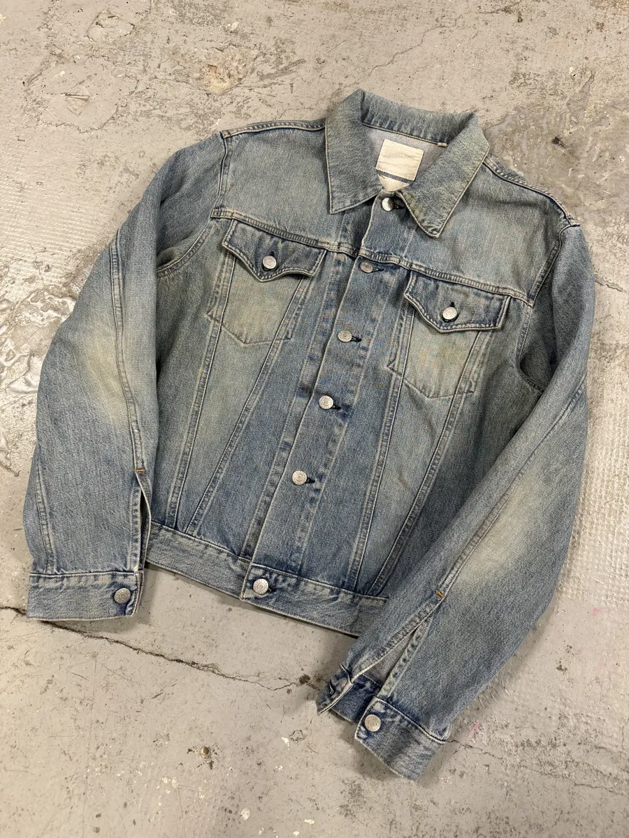 AW1998 Helmut Lang Faded Blue Denim Jacket - Image 9