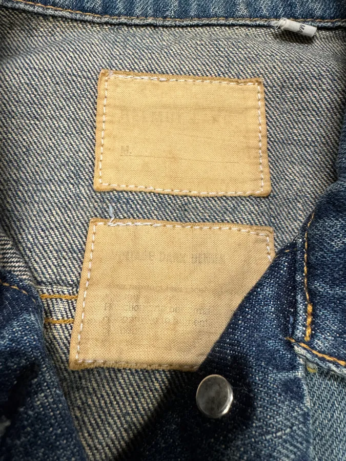 AW1998 Helmut Lang Faded Denim Jacket - Image 7