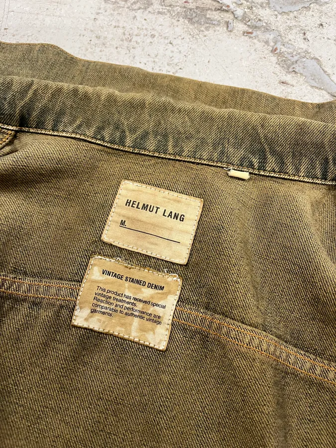 AW1999 Helmut Lang Faded Blue Denim Jacket - Image 10
