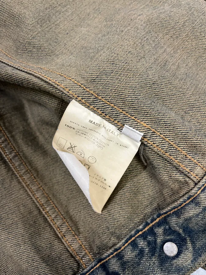 AW1999 Helmut Lang Faded Blue Denim Jacket - Image 11