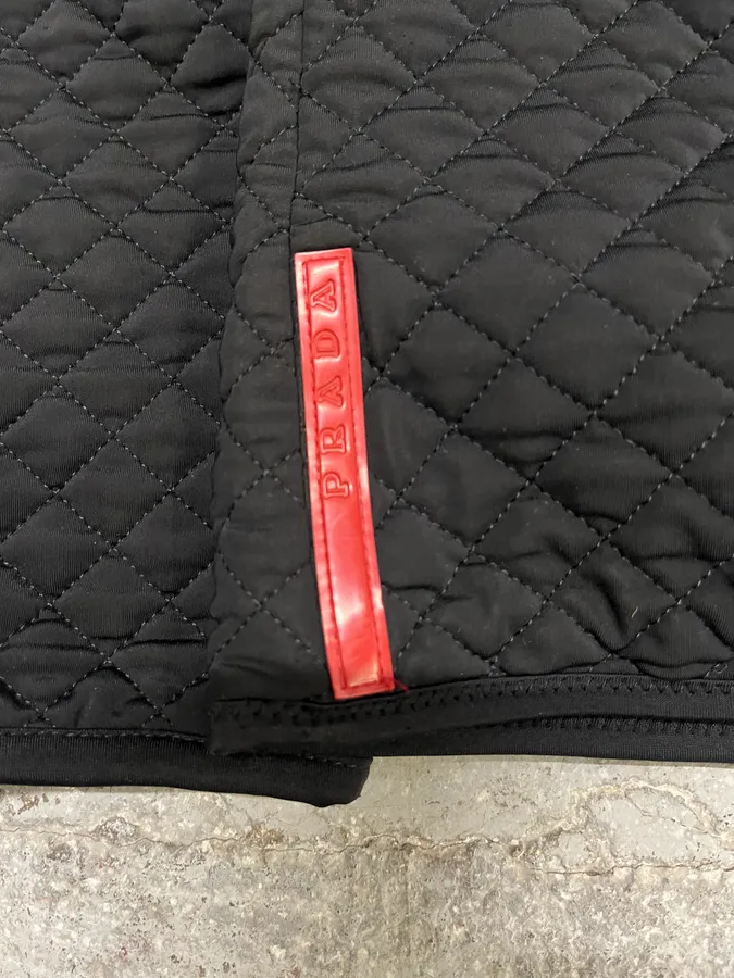 AW1999 Prada Ninja Obscure Quilted Jacket - Image 6