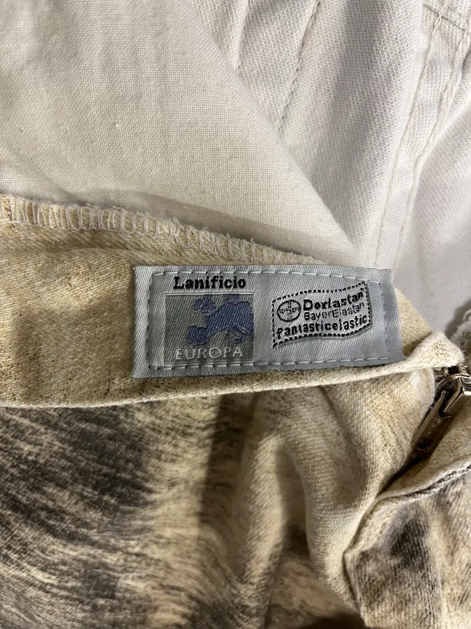 AW1999 Roberto Cavalli Wolf Fur Effect Pants - Image 11
