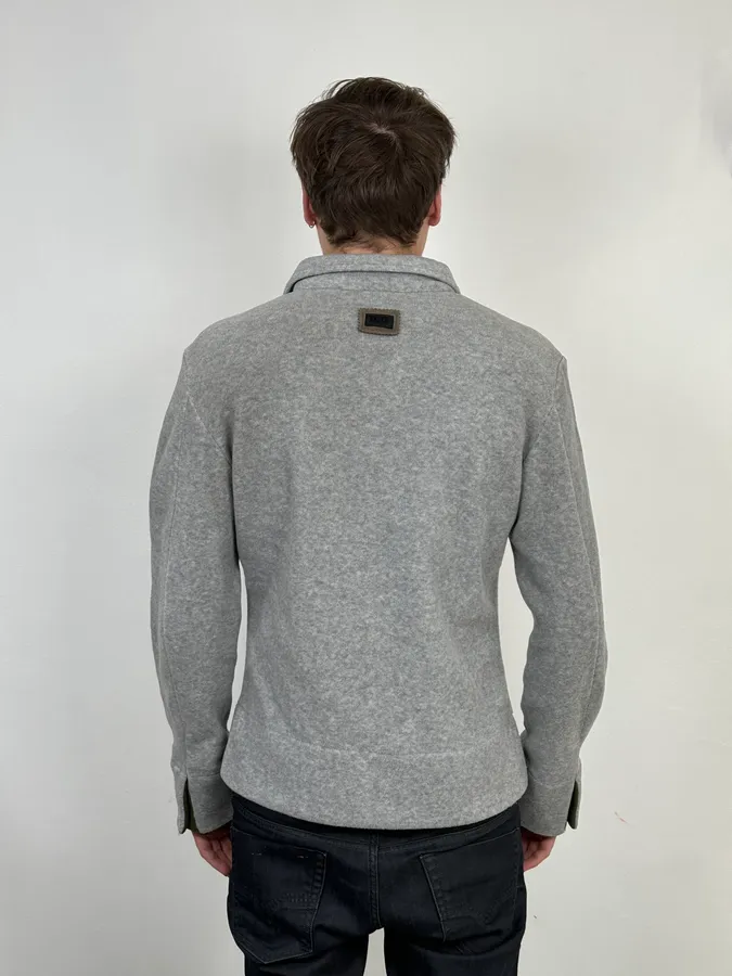 AW2000 Dolce & Gabbana Grey Fleece Jacket - Image 3