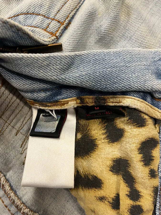 AW2000 Roberto Cavalli Blue Denim Royal Bootcut Jeans - Image 11