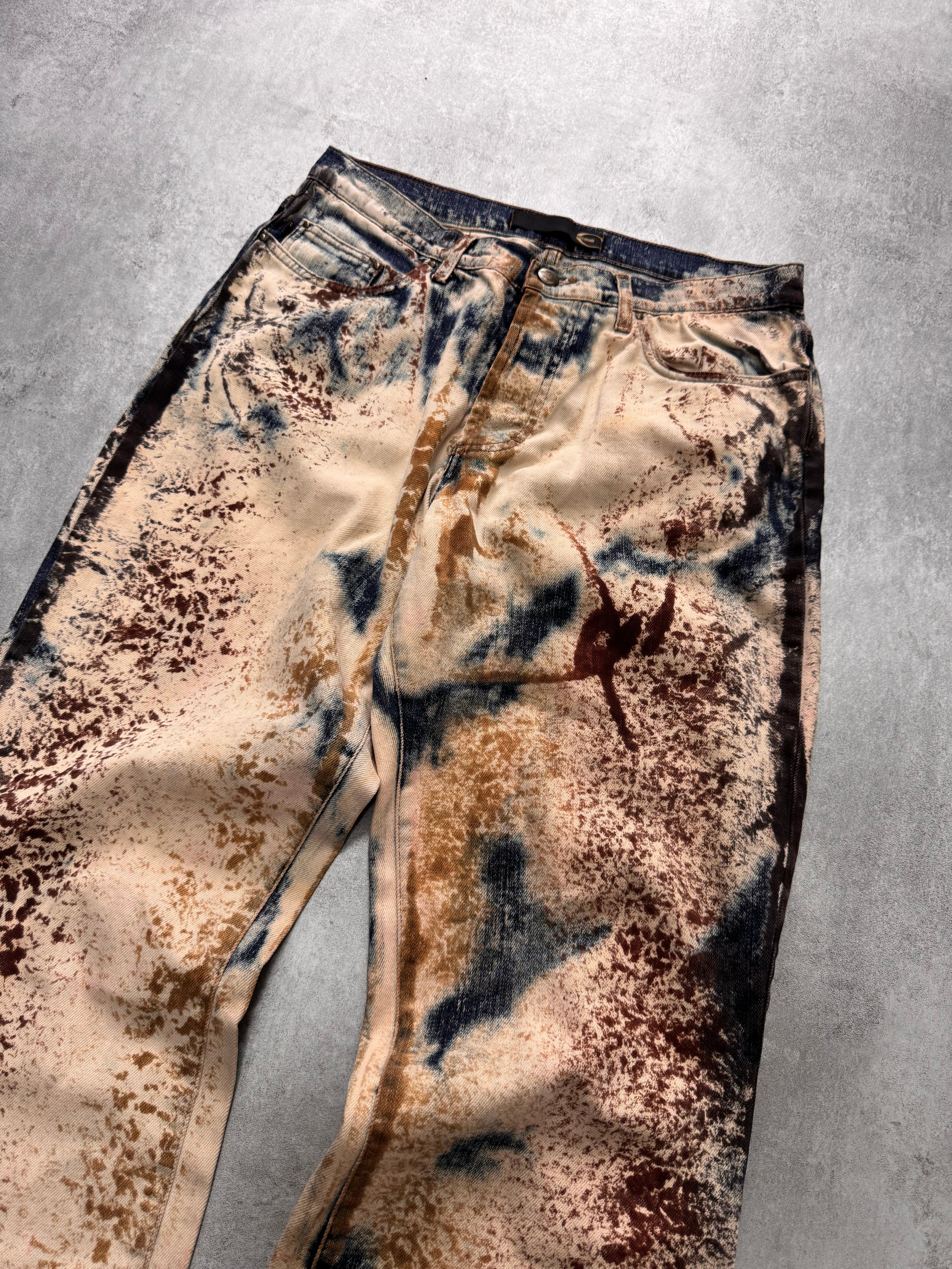 AW2001 Cavalli World Rust Eroded Ultimate Pants - Image 2