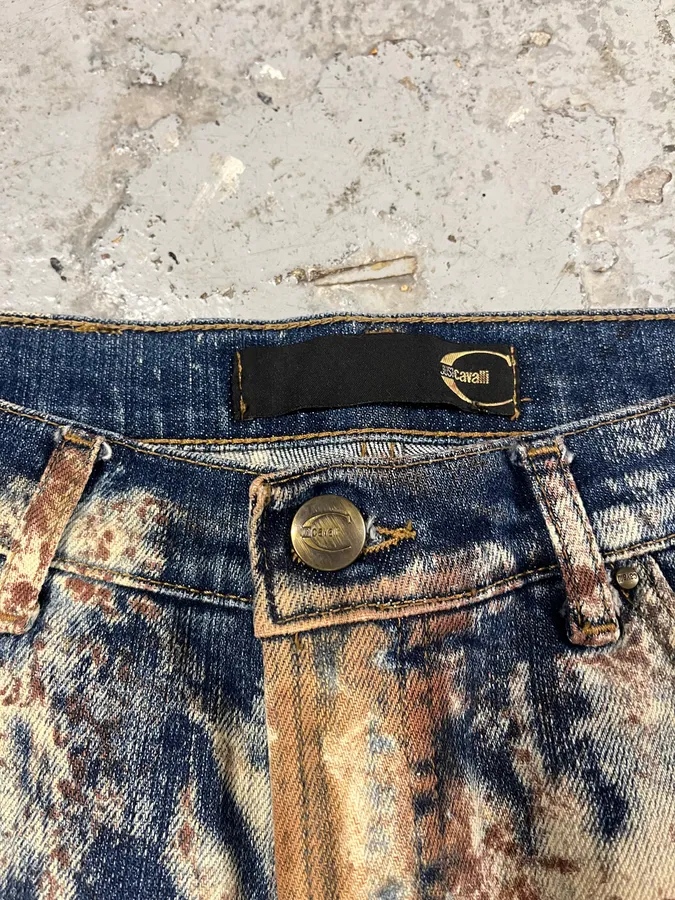 AW2001 Cavalli World Rust Eroded Ultimate Pants - Image 9