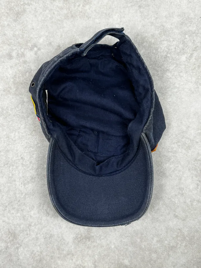 AW2001 Dsquared2 Patches Navy Cap - Image 9