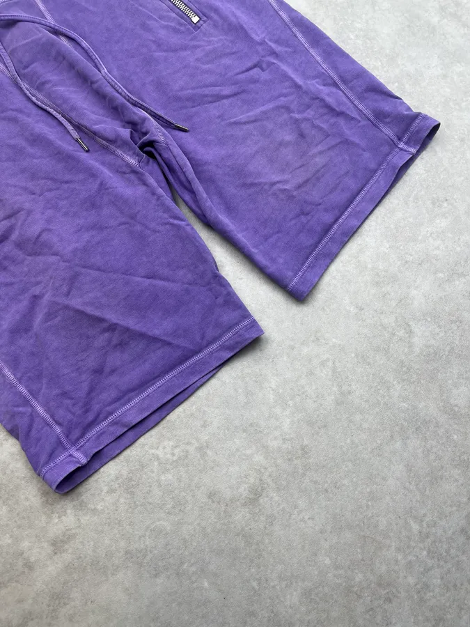 AW2001 Dsquared2 Zip-Pocket Purple Short - Image 7