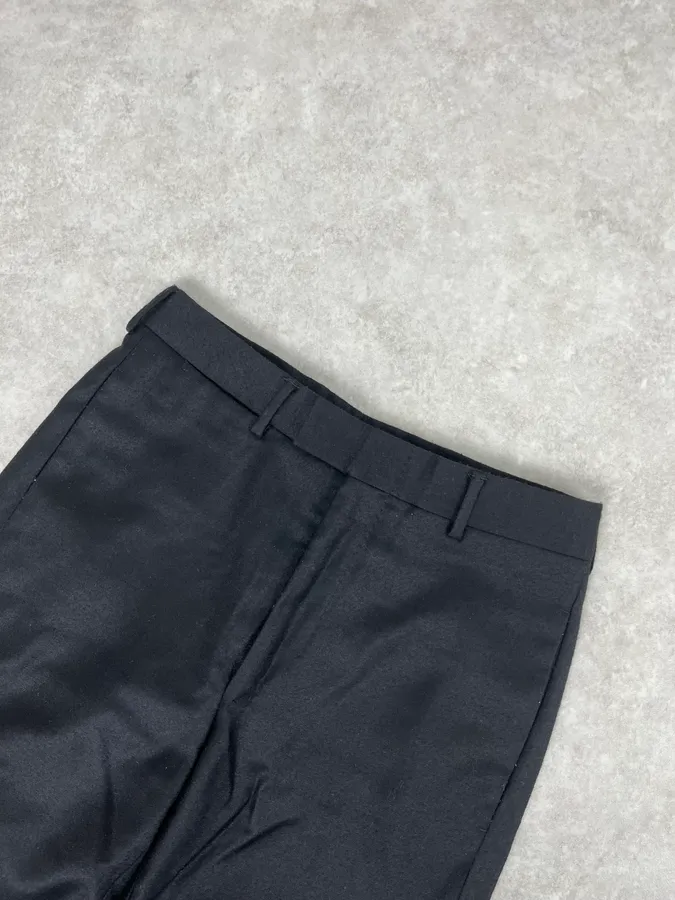 AW2001 Gucci Black Classy Tailored Pants - Image 6