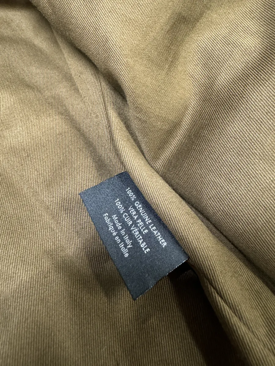 AW2001 Gucci Brown/Camel Italian Leather Jacket by Tom Ford - Image 8
