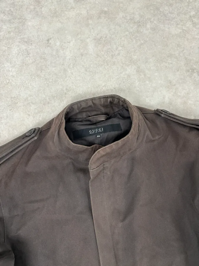 AW2001 Gucci Brown Light Jacket by Tom Ford - Image 5