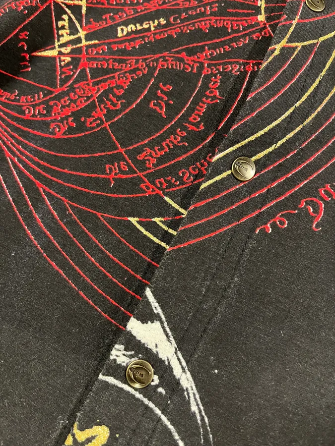 AW2003 Cavalli Astrology Resurrection Shirt - Image 7