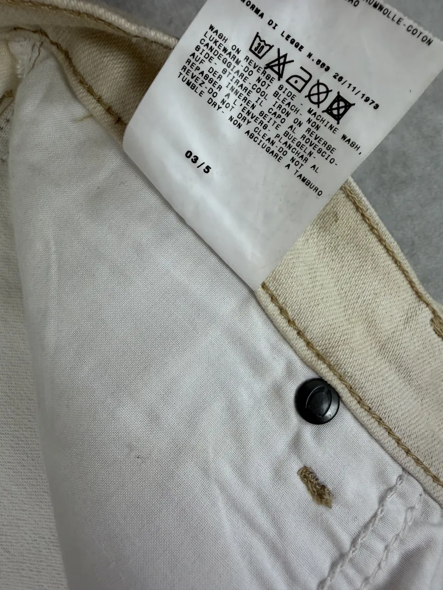 AW2003 Cavalli Beige Astrology Abstract World Pants - Image 11