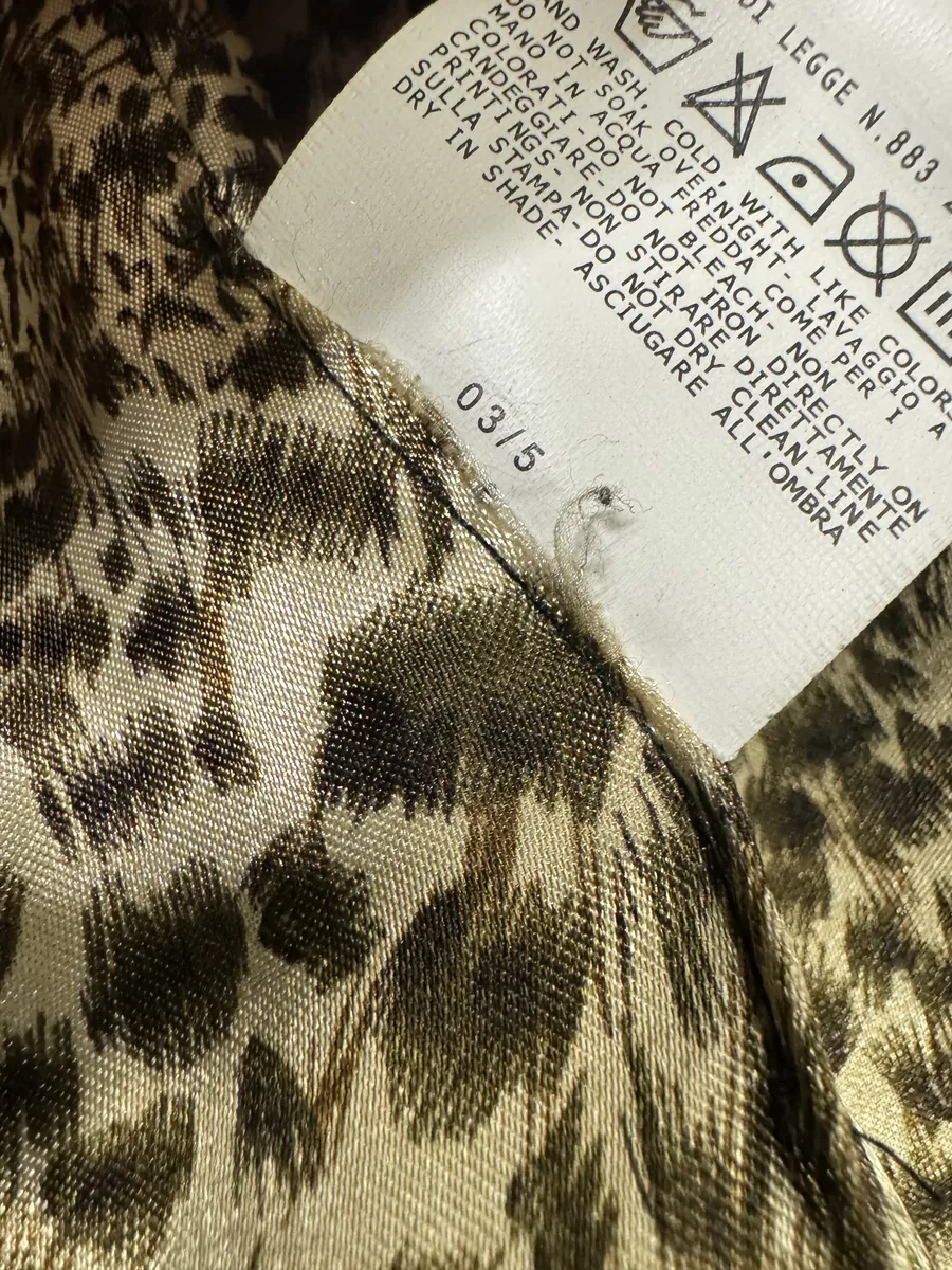AW2003 Cavalli Black Fur Royal Jacket - Image 6