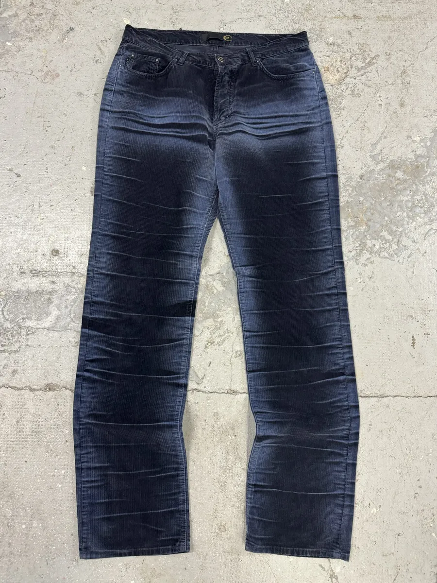 AW2003 Cavalli Obscure Velvet Shadow Pants