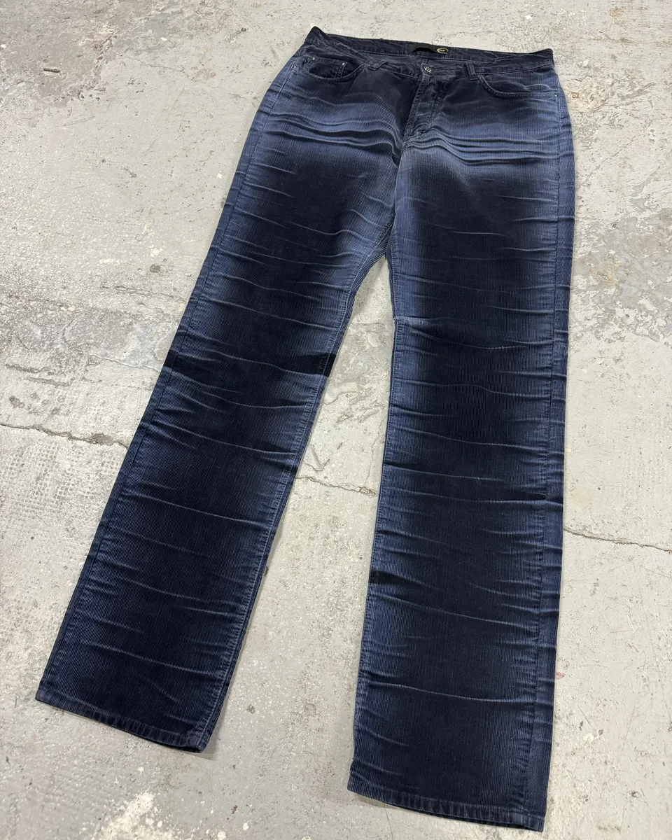 AW2003 Cavalli Obscure Velvet Shadow Pants - Image 8