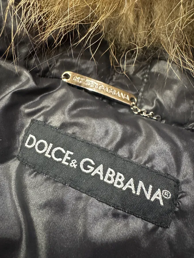 AW2003 Dolce & Gabbana Astro Puffer Bomber Jacket - Image 9