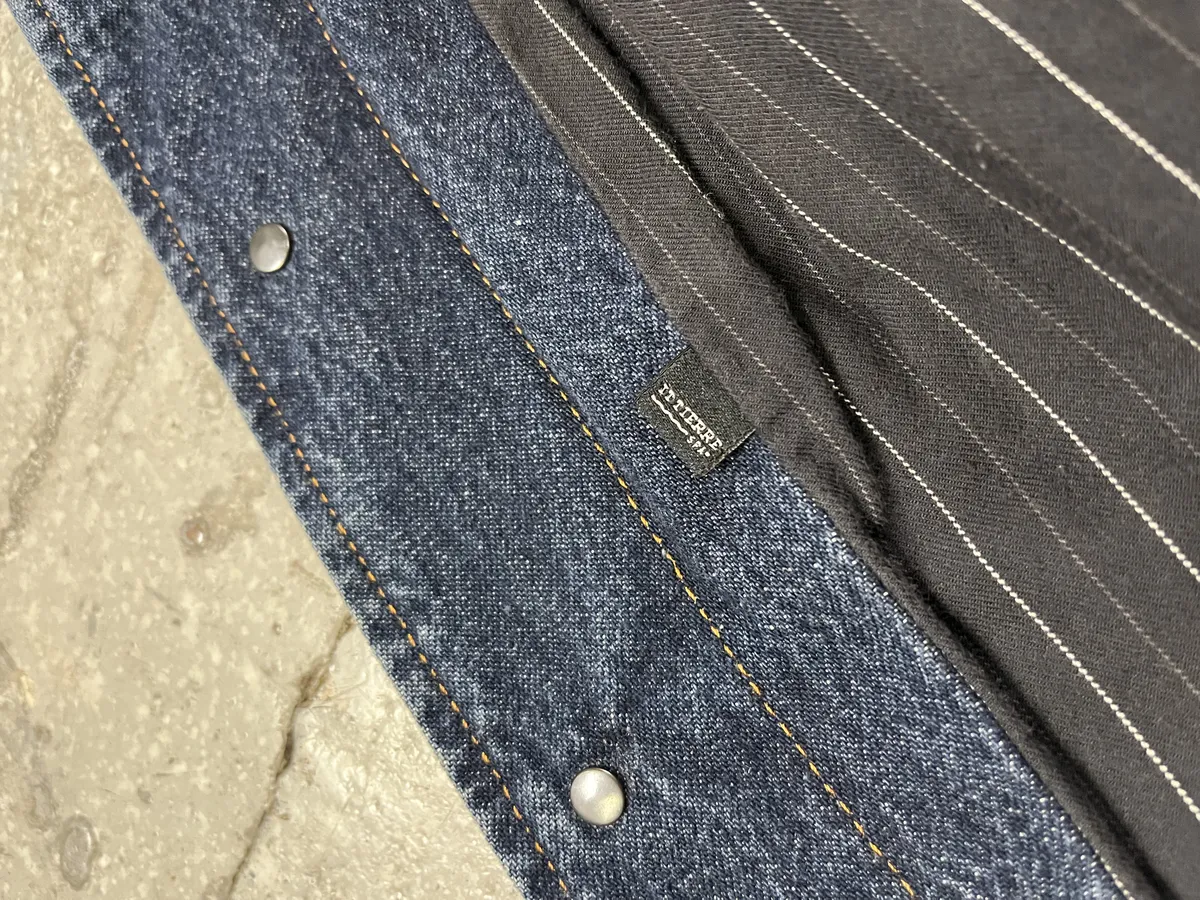 AW2003 Dolce & Gabbana Carpenter Blue Denim Jacket - Image 6