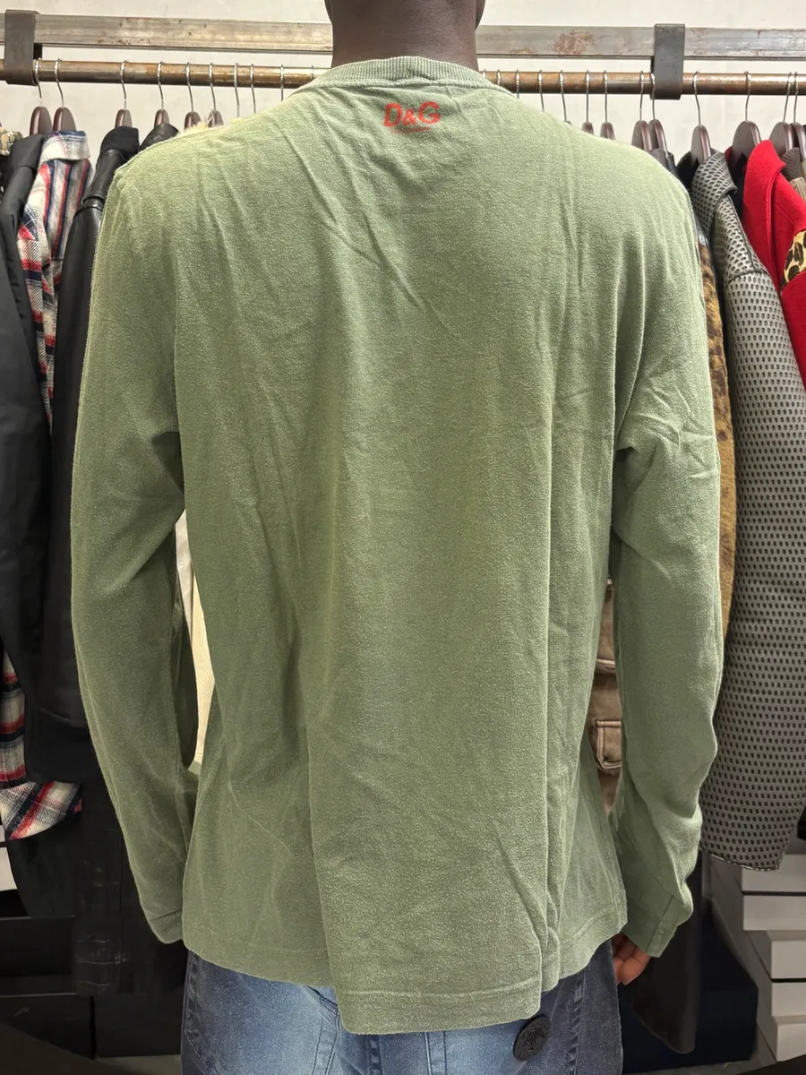 AW2003 Dolce & Gabbana Green Bull Club Spain Longsleeves - Image 3