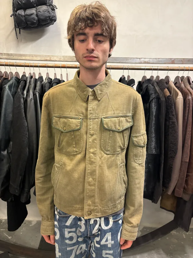 AW2003 Dolce & Gabbana Red Label Urban Faded Jacket - Image 2