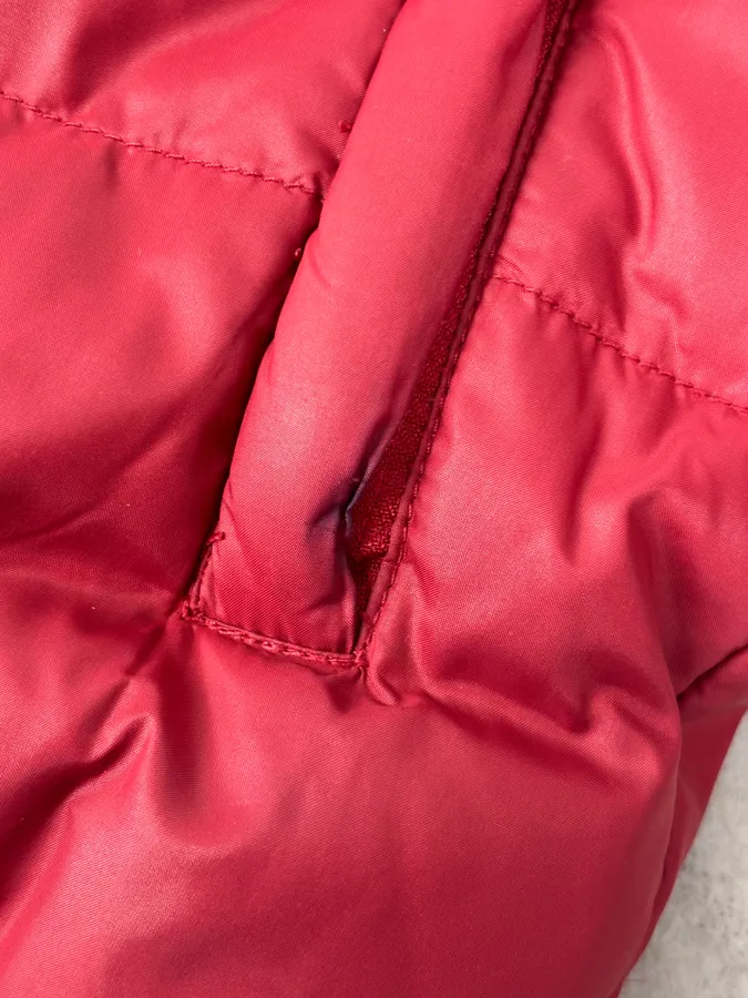 AW2003 Dolce & Gabbana Red Puffer Hooded Jacket - Image 12