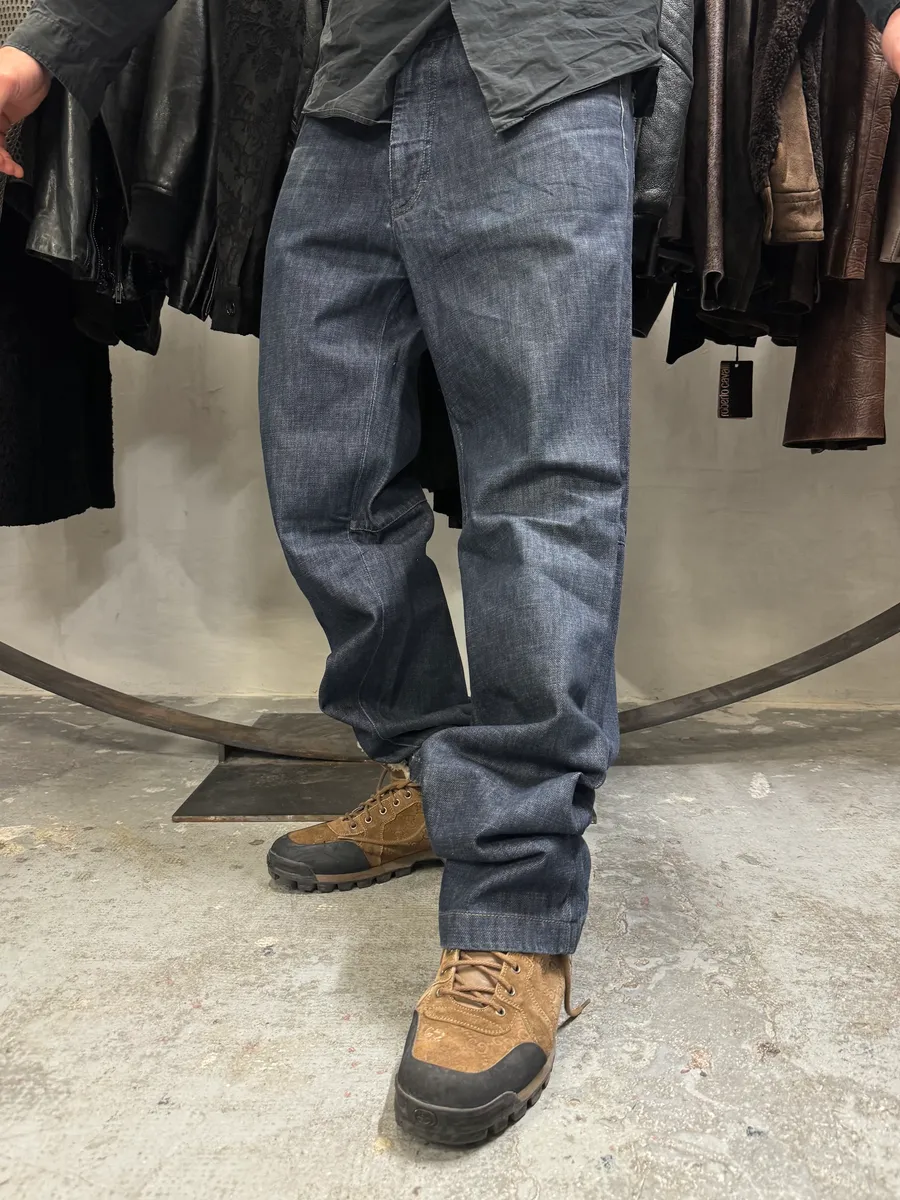 AW2003 Prada Challenge Blue Denim Jeans - Image 6