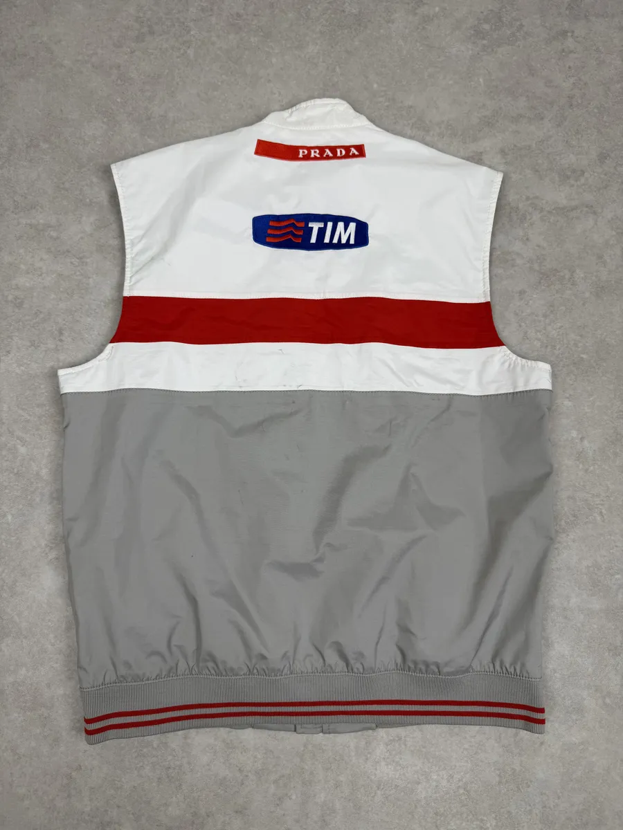 AW2003 Prada Linea Rossa Rech Sleeveless Vest - Image 2