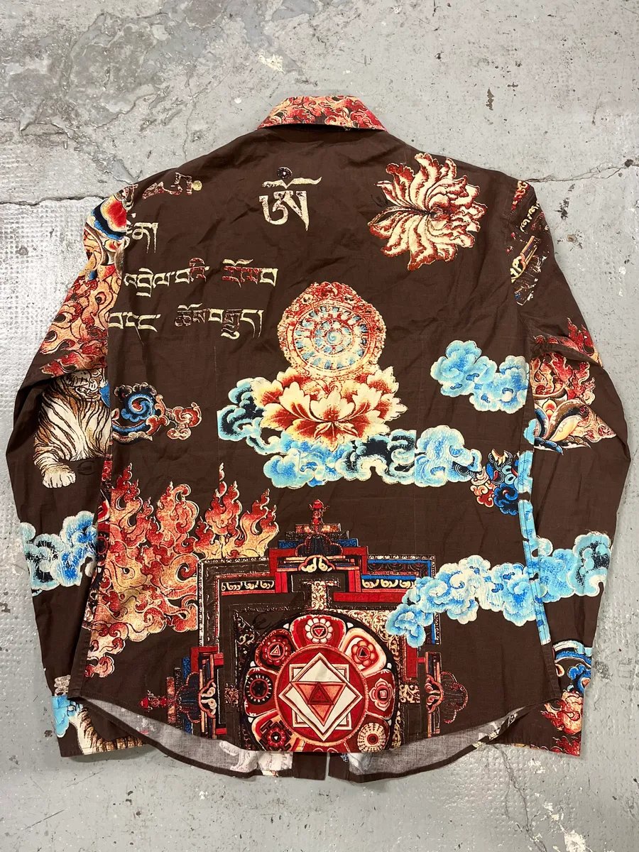 AW2003 Roberto Cavalli Astrology Asian Shirt - Image 8