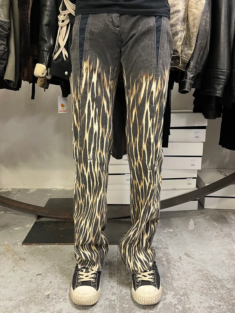 AW2004 Cavalli Leopard Gradient Pants - Image 2