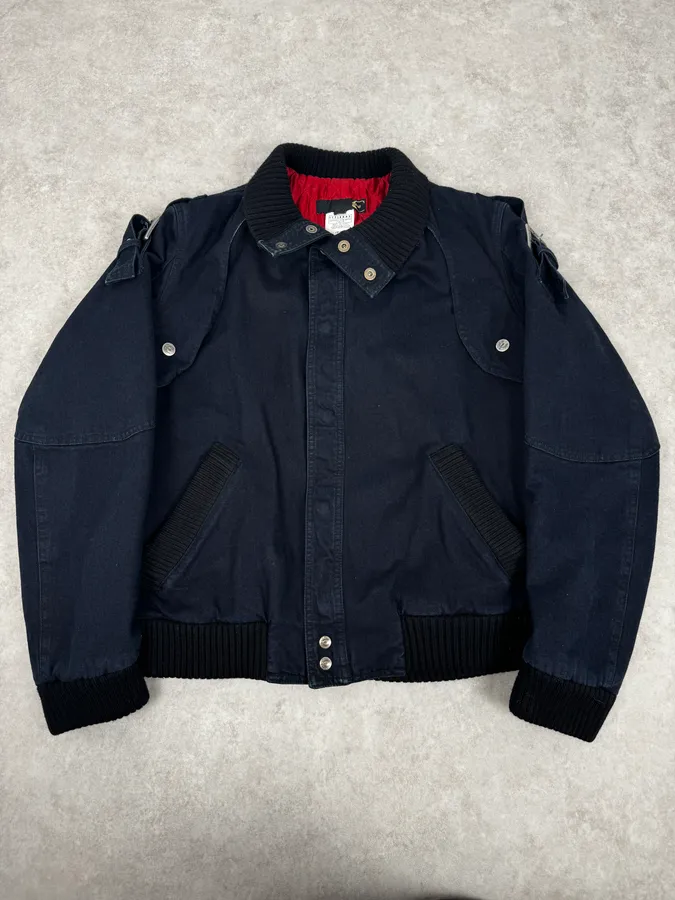 AW2004 Cavalli Navy Astro Bomber Jacket