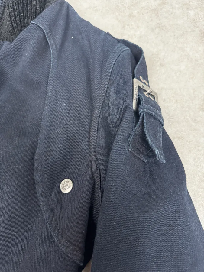 AW2004 Cavalli Navy Astro Bomber Jacket - Image 10