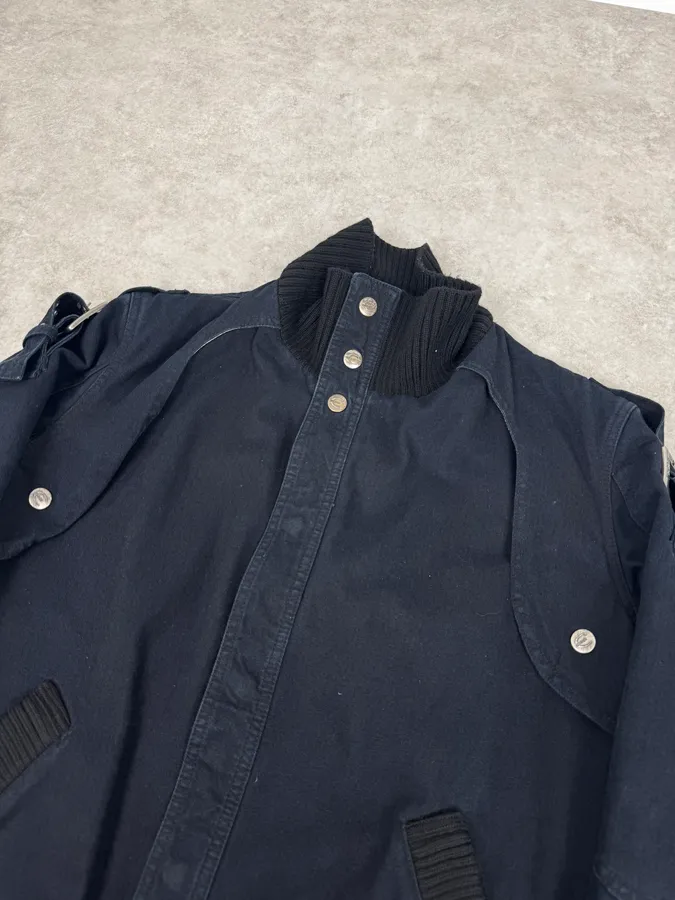 AW2004 Cavalli Navy Astro Bomber Jacket - Image 6