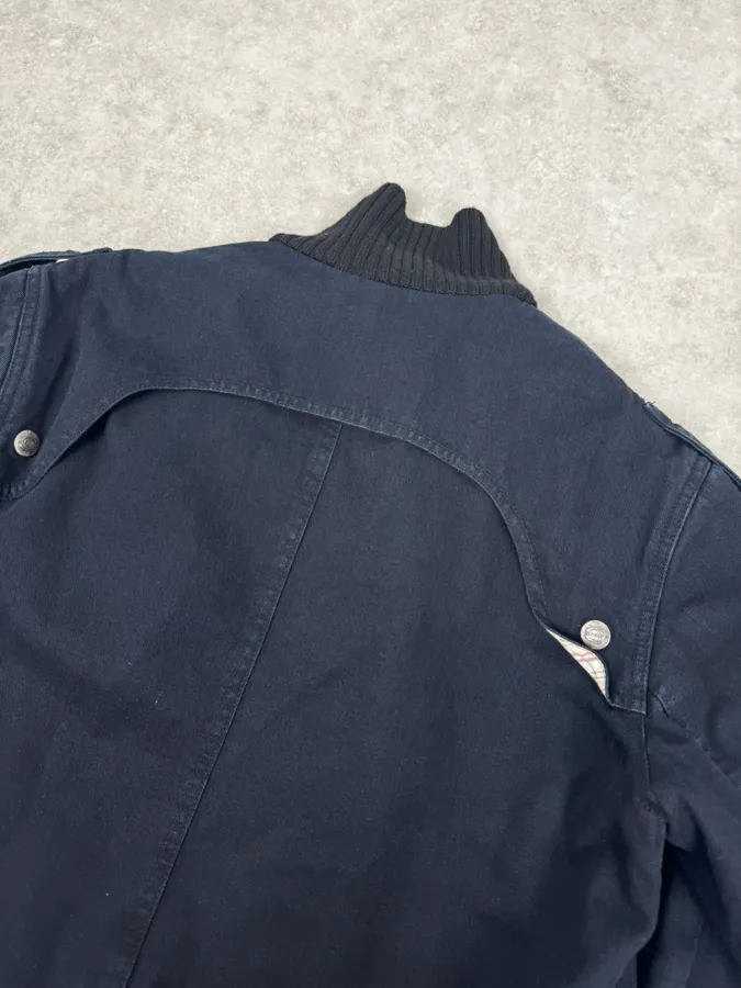 AW2004 Cavalli Navy Astro Bomber Jacket - Image 7