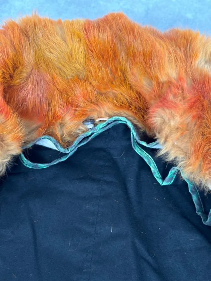 AW2004 Cavalli Sunset Long Fur Collar Jacket - Image 11