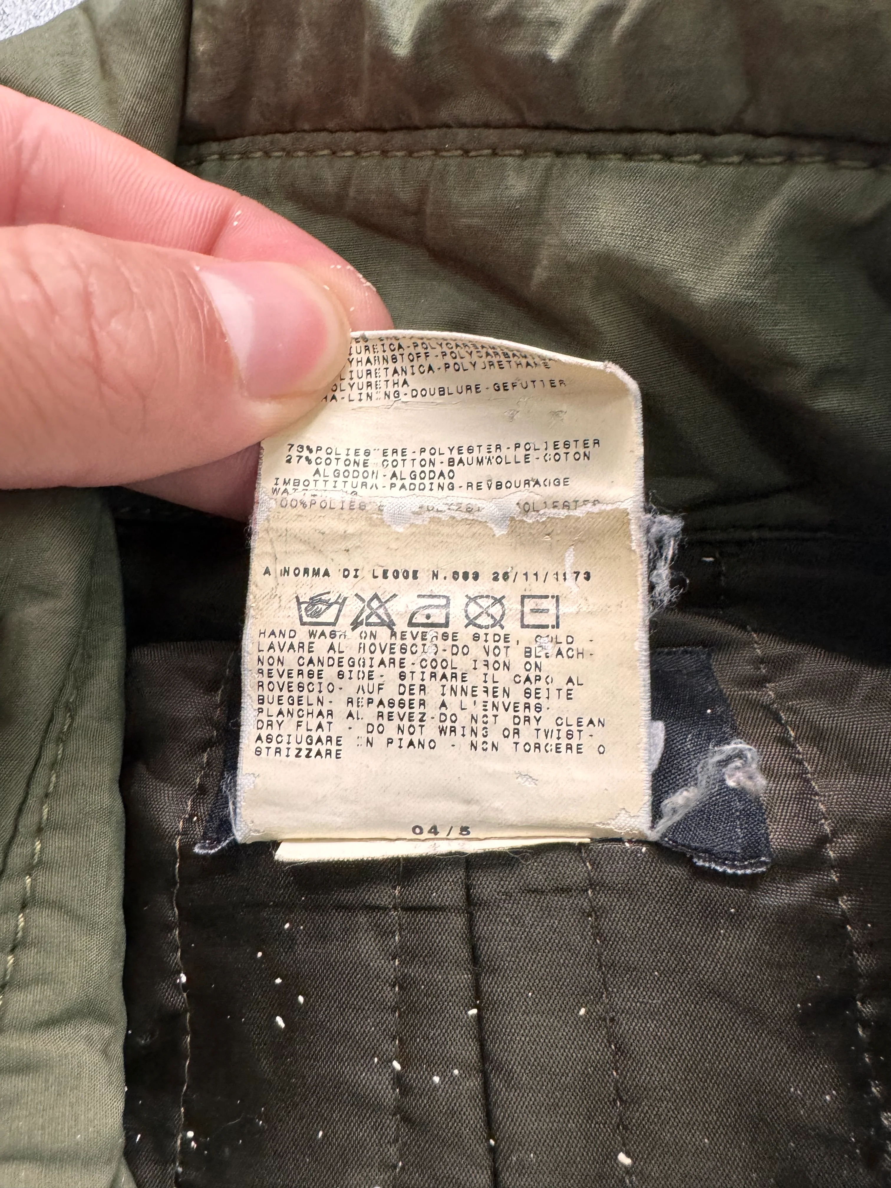 AW2004 Dolce & Gabbana Google Aviator Bomber Jacket (L) - Image 6