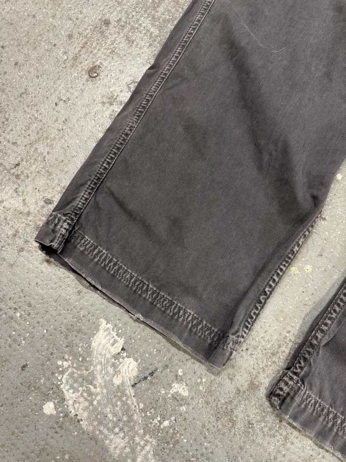 AW2004 Dolce & Gabbana Grey Multi Pockets Cargo Pants - Image 10