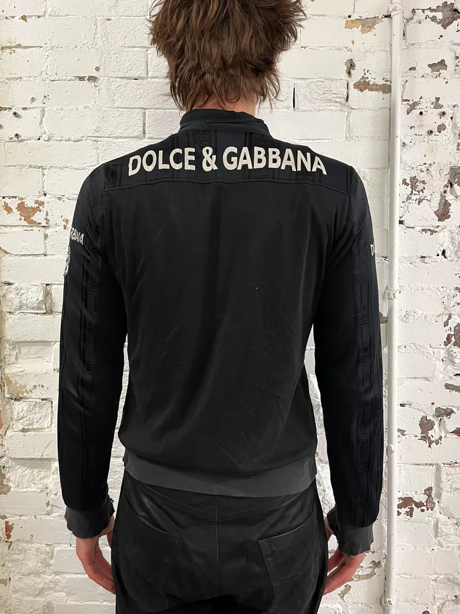 AW2004 Dolce & Gabbana Gym Sport Zip-up Sweater - Image 3