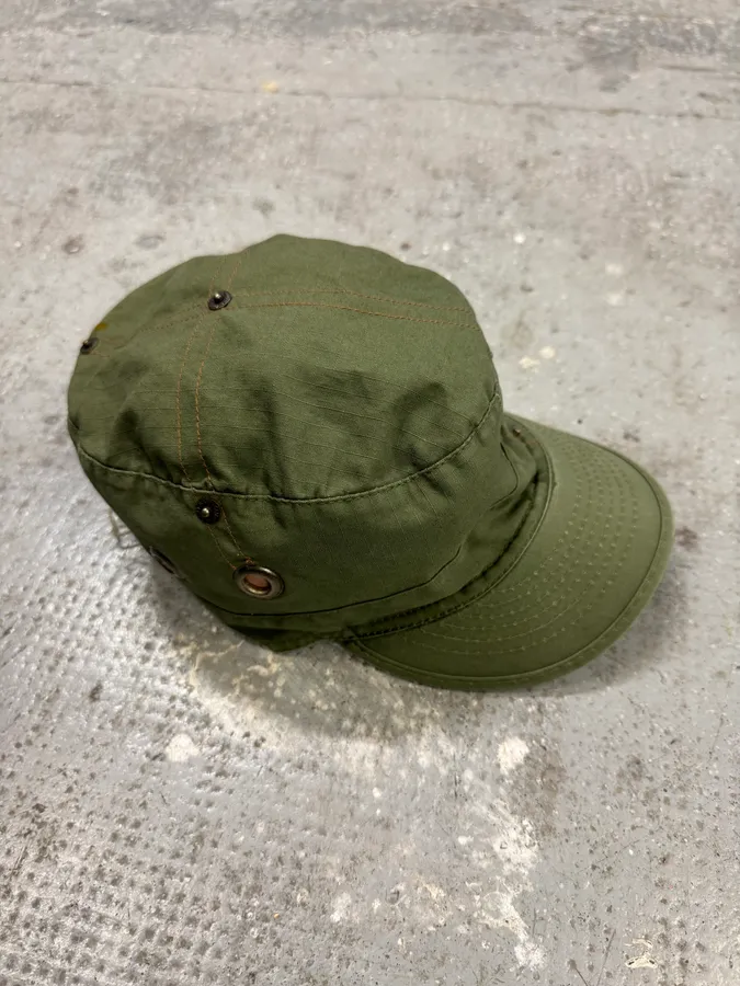 AW2004 Dolce & Gabbana Military Cargo Kaki Cap - Image 4