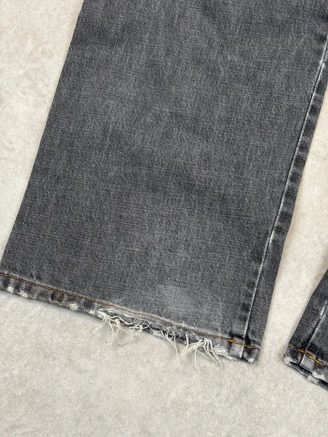 AW2004 Dolce & Gabbana Multi Pockets Asymmetrical Cargo Jeans - Image 9