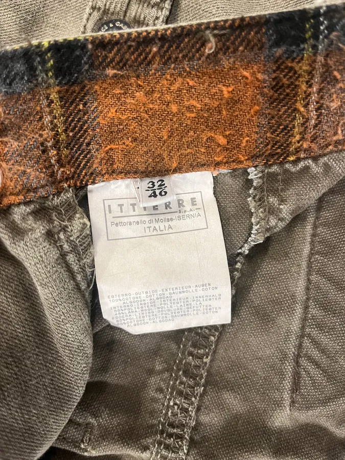 AW2004 Dolce & Gabbana Olive Cargo Utility Pants - Image 11