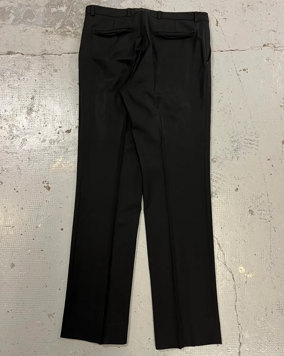 AW2004 Givenchy Black Classy Tailored Pants - Image 9